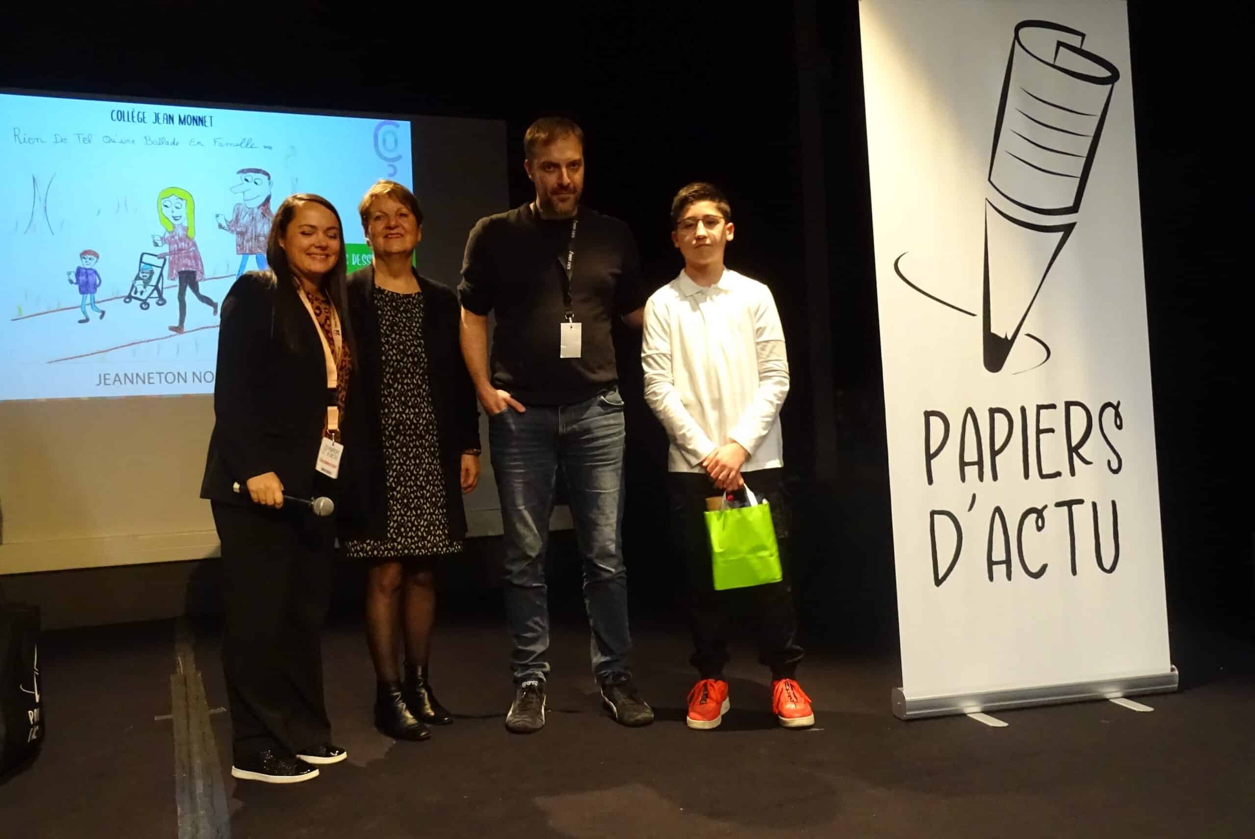 Prix des dessinateurs - Jean Monnet - Jeanneton Noah